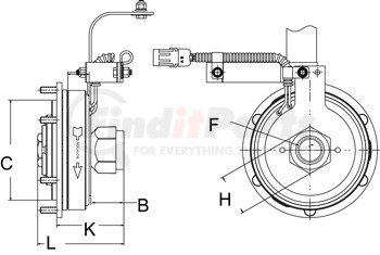 996136 by HORTON - EC450 Fan Clutch