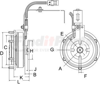 996023 by HORTON - EC450 Fan Clutch