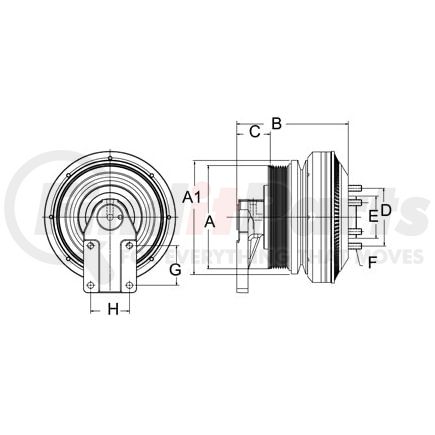999384 by HORTON - CLUTCH*DM SE 21*CUM,157.7,8K/1V,65.0 PLT,20.7 STUDS