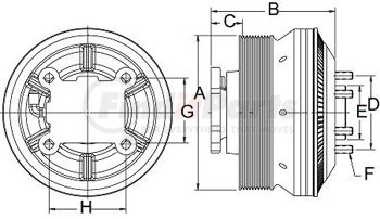999463 by HORTON - CLUTCH*DM SE 21*VOL,170.0,12-PK,65.0 PLT,20.7 STUD