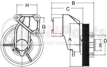 992061 by HORTON - Drive Hub