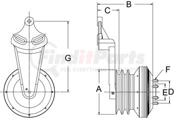 999100 by HORTON - CLUTCH*DM SE 21*CUM,176.8,2-785,65.0 PLT,20.7 STUD