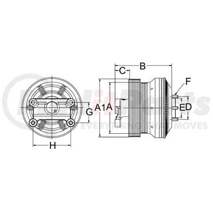 999307 by HORTON - DRIVE FAN