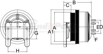 99A9313 by HORTON - DM Advantage Fan Clutch