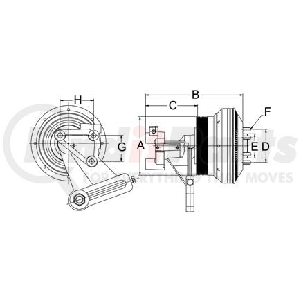 999004 by HORTON - CLUTCH*DM SE 21*CUM,157.9,8-'K',65.0 PLT,20.7 STUD