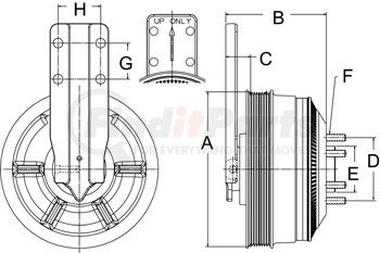 999358 by HORTON - DM Advantage Fan Clutch