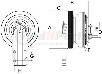 999875 by HORTON - DM Advantage Fan Clutch