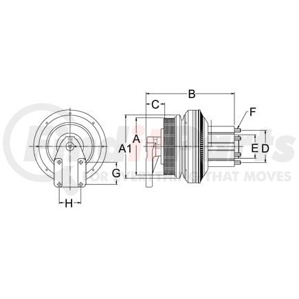 999110 by HORTON - CLUTCH*DM SE 21*CUM,157.7,8K/1V,65.0 PLT,90.6 STUD