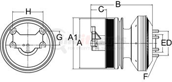 999095 by HORTON - CLUTCH*DM SE 21*CUM,157.9,8K/1V,65.0 PLT,20.7 STUD