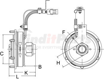 996134 by HORTON - Engine Cooling Fan Clutch