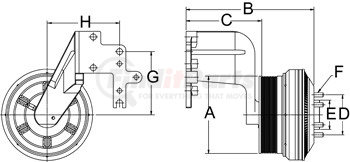 999030 by HORTON - DM Advantage Fan Clutch