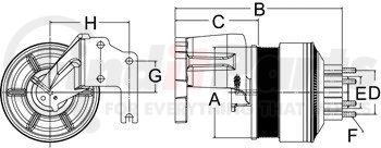 99A8648 by HORTON - DM Advantage Fan Clutch