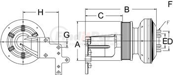 999101 by HORTON - CLUTCH*DM SE 21*CUM,10-K,172.3,65.0 PLT,27.1 STUDS