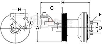 999129 by HORTON - CLUTCH*DM SE 21*CUM,228.6,8-K,65.0 PLT,25.4 STUDS