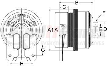 99A9362 by HORTON - DM Advantage Fan Clutch