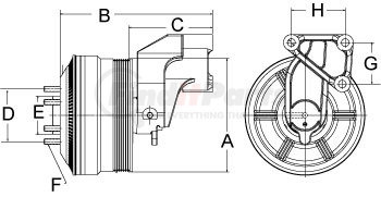 999011 by HORTON - DM Advantage Fan Clutch