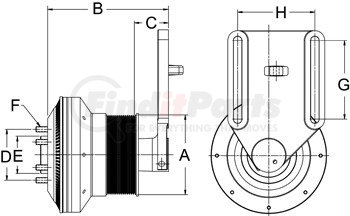 999041 by HORTON - CLUTCH*DM SE 21*DET,139.2,14-K,65.0 PLT,20.7 STUDS