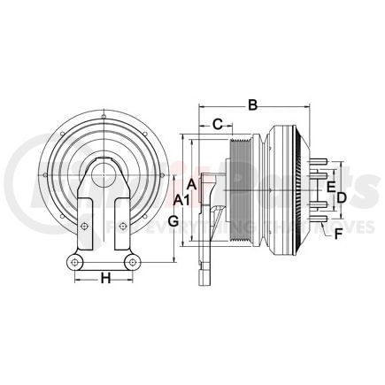 999517 by HORTON - CLUTCH*DM SE 21*CUM,157.7,8K/1V,65.0 PLT,39.8 STUD
