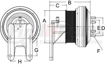 999883 by HORTON - DM Advantage Fan Clutch