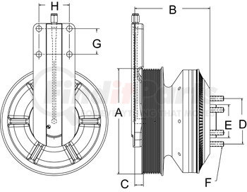 999510 by HORTON - DM Advantage Fan Clutch