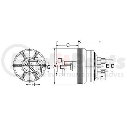 999283 by HORTON - CLUTCH*DM SE 21*CUM,228.6,8-K,65.0 PLT,52.5 STUDS