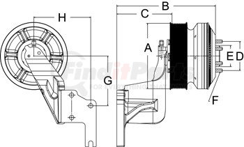 99A9569 by HORTON - DM Advantage Fan Clutch