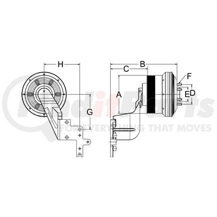 999824 by HORTON - CLUTCH*DM SE 24*CUM,200.0,12-PK,65.0 PLT,27.1 STUDS