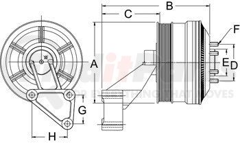 99A9885 by HORTON - DM Advantage Fan Clutch