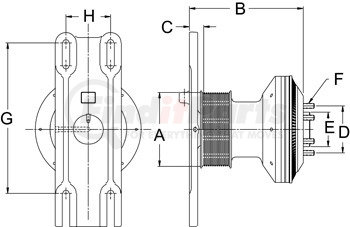 999082 by HORTON - CLUTCH*DM SE 21*CUM,139.9,14-K,65.0 PLT,20.7 STUDS