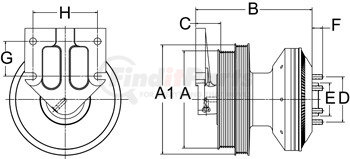 99A8635 by HORTON - DM Advantage Fan Clutch