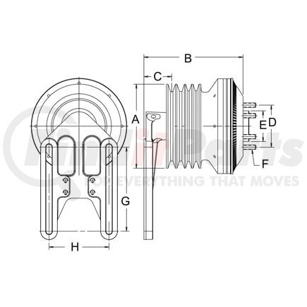 998610 by HORTON - CLUTCH DMPE SE 24