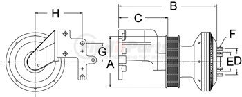 99A8609 by HORTON - DM Advantage Fan Clutch