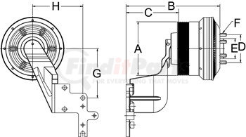 999823 by HORTON - CLUTCH*DM SE 24*CUM,201.0,12-PK,65.02 PLT,27.1 STUDS