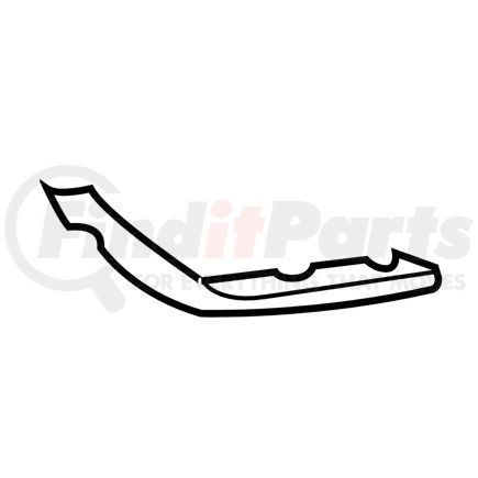 4805198AA by CHRYSLER - Bumper Bracket - fits 2002-2004, 1999-2000 Chrysler 300M