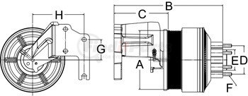 99A8611 by HORTON - DM Advantage Fan Clutch