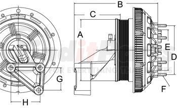 999920 by HORTON - Engine Cooling Fan Clutch