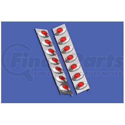 10742337 by PANELITE - AIR CLEANER LITE BAR PAIR PB PREMIUM REAR W/M3 RED LED (7) (22.38/5.50)