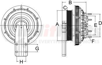 999904 by HORTON - Engine Cooling Fan Clutch