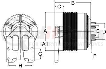 99A8642 by HORTON - DM Advantage Fan Clutch