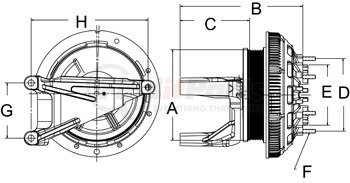 999968 by HORTON - Engine Cooling Fan Clutch