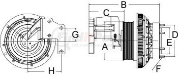 99A9711 by HORTON - DM Advantage Two-Speed Fan Clutch