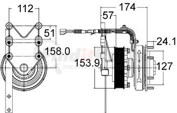 996142 by HORTON - Engine Cooling Fan Clutch