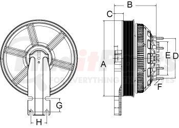 999987 by HORTON - CLUTCH DM2SPE CAT 291.0 10-PK