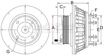 995400 by HORTON - Engine Cooling Fan Clutch