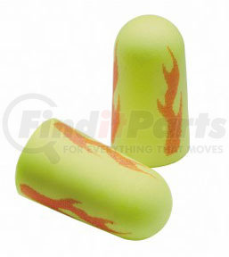 312-1252 by 3M - EARsoft™ Earplugs - Yellow Neon Blasts, Uncorded