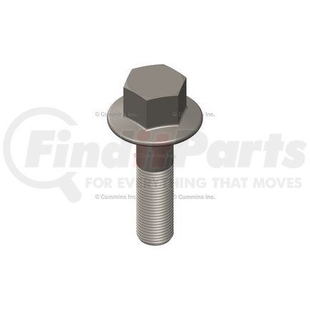 3819521 by CUMMINS - Multi-Purpose Hardware - Hexagon Flange Head