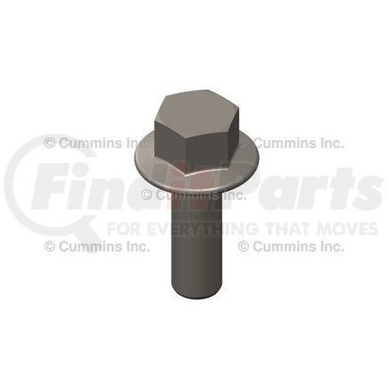3903857 by CUMMINS - Multi-Purpose Hardware - Hexagon Flange Head