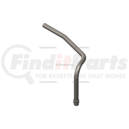 3942966 by CUMMINS - Fuel Filler Housing Drain Hose