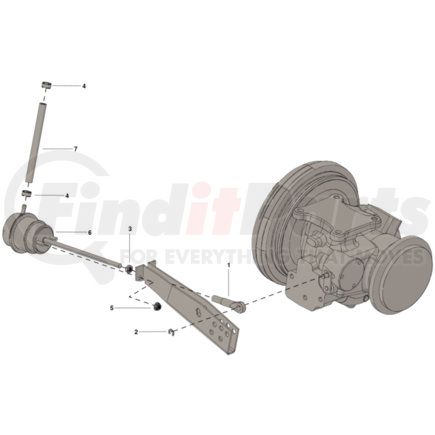4030074 by CUMMINS - Turbocharger Wastegate Actuator