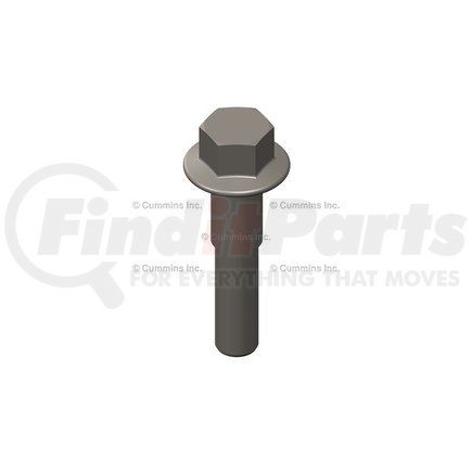 3902116 by CUMMINS - Screw - Hex Flange Head Cap, M12 x 1.75 x 50 Thread